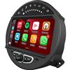 Hualingan Autoradio per Mini Cooper R55-61 Car Stereo Radio Upgrade Kit 8 pollici Touch Screen Android 13 PX5 64G CarPlay Navigazione GPS Telecamere di backup