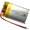 XINLANTECH Batteria di ricambio da 3,7 1200 mAh per Sena 50S, compatibile con batteria Sena 30 K, supporta ricarica rapida 50 S, 102541AFBA