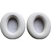 Luxvara Anker Life Q20 - Cuscinetti Auricolari di Ricambio per Cuffie Anker Soundcore Life Q20/Q20BT/Q20+ in Morbida Memory Foam e Pelle Proteica (Beige)