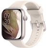 AOYBWK Smartwatch Uomo Donna, 1.85 Orologio Fitness con Chiamate Bluetooth e Notifiche, 140+ Modi Sportivi con Contapassi, SpO2, Cardiofrequenzimetro da Polso, Sonno, IP68 per Android iOS
