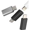 WASRUYI Adattatore Lightning Femmina A USB C Maschio Caricabatterie (Lotde3)Certificato Per Apple MFI Per iphone 16 15 Pro Max Compatibile Con Samsung S24 Per ipad Tipo C Jack Adattatore Accessori Auto