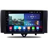 XIUNYIE Car Radio per Benz Smart Fortwo 2011-2015 Android 15 9 Pollici Touch Screen con Bt Fm Wifi Dual Usb Per, 4 Core 4G+64G