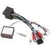 OTBEHUWJ Kit Di Montaggio Per Cruscotto Android Con Adattatore Da 9 Pollici E 22,86 Cm, Autoradio Lettore DVD Cornice Canbus Per Fiat Per Bravo 2006-2021(Cable Canbus)