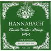 Hannabach Corde per chitarra classica Serie 815 Low Tension Silver Special, corde singole HB2/Si2