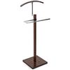 VERSA Wengue Servo Muto Moderno e Multifunzionale, Appendiabiti Indossatore per Camera da Letto e Spogliatoio, Misure (A x L x l) 112 x 35 x 35 cm, Legno, Colore Marrone