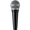 SHURE PGA48XLRE MICROFONO DINAMICO CARDIOIDE VOCE + CUSTODIA + PINZA A25D + CAVO XLR 4,6 M.