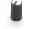 ezqnirk 10pcs REGOLAZIONE MIXER Diametro Della Manopola Diametro 10,5mm Cappo Di Manopola Di Plastica 18mm 270 Gradi Foro Interno A Forma Di D 6 Mm,White