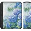WDdZzyy Blue Hydrangea Motto Spring 2 Pack auto cintura copre rilascio stress al collo e alle spalle per camion funda para cinturón de carro