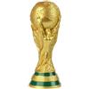 HshDUti Trofeo di calcio in stile Coppa del Mondo di calcio, replica con stampa 3D, modello campione premio per fan sportivi, regalo per casa e ufficio (36 cm)