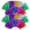 Angoily 18 Pollici Pompon da Cheerleader in Plastico Manico Compatto per Eventi Sportivi di Tifo, Accessorio Brillante e Vistoso per Cheerleading e Manifestazioni Sportive Colore Casuale