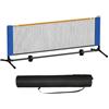 Sharplace Pickleball Rete Portatile Campo Allenamento Accessori Sport Struttura Metallo Poliestere Comoda da Trasportare Adatto a Casa Giardino Palestra, Lega di Ferro 4.1 M