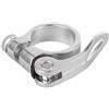 M-Wave Seat Tube Clamp, M-Wave Clampy Qr, Alloy, Silver Anodised, 34.9 Mm, With Qr, On Card