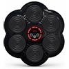 Amagogo Music Boxing Apparecchio da Parete Luci Interattive Pratico Stimola Precisione Adatto Allenamento Cardio Famiglia Palestra, Rosa, Sei Fori