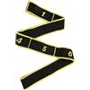 RiToEasysports Fasce Elastiche Fasce per Esercizi in Cotone Poliestere Fascia Elastica per Allenamento per Danza Latina, Ginnastica e Yoga 2 per Supporto Posturale Flessibilità e Allenamento (YELLOW)