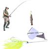 Generico Esche da pesca multicolori - high-performance versatile sleek functional Kit di, stylish, per spinner, portable, lightweight metallo duro bagno trota | Multipurpose Outdoor Indoor Utility compact