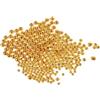 TOMETURE 600 Pezzi Perline per Esche da Pesca Oro ABS 3mm 4mm 5mm Accessori Pratici per Pesca a Mosca