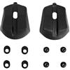 VIRELLO RoadCyclingShoeHeelPad,ricambioRiparazioneCompatibileconRC900/901/902/903, leggero PlasticBlackAccessory