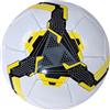 wisoolkic Palloni da calcio premium per sessioni di allenamento, palloni da calcio in PVC versatili, taglia 5. da, giallo