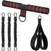 Generic Fascia per Pedali con Maniglia Trainer addominale multifunzione da 13,6 kg