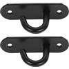 WATIIFUFU Ancoraggio per Fasce di Resistenza in Acciaio Inossidabile 2 Pezzi Ganci Muro Pesanti e Resistenti per Allenamento Indoor e Outdoor
