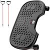 Generico Mini stepper - attrezzo fitness | Stepper fitnessw laterale | Twist Swing Step Trainer Home Trainer Attrezzatura per il Corde per tirare Monitor LCD Allenamento completo del corpo Allenamento a