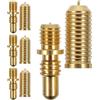Generic Set da 4 Viti in Rame per Giunti di Stecca da Biliardo, Accessorio Leggero a Vite per Estensione Stecca, Connettore Oro per Riparazioni e Manutenzione