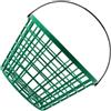 KHBUAB Cestino per Palline da Golf in Plastica Verde Impilabile con Manico per Facile Trasporto e Conservazione per Area Pratica e Allenamento
