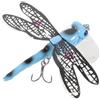 UKCOCO Esca Artificiale Libellula in Plastica Realistica per Pesca all Aperto, Esca Topwater Resistente e Anti-morso per Appassionati di Pesca