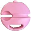 VMDVBNA Trainer di Rimbalzo da Tennis per Una Persona Base for Corda di Rimbalzo for Allenatore di Tennis Antiscivolo Groviglio Strumento di Pratica Portatile Principianti Bambini Adulti(Orange)