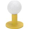 HERCHR Tee da Golf in Gomma, Tee per Tappetino da Golf Antiscivolo con Supporto per Driving Range, tappetini da Colpire per Interni ed Esterni, Posizionamento Stabile della Palla (Gialla)