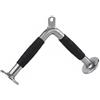 Okiyakusama Tricipiti Barra Allenamento Corpo Manico Palestra Tubo Acciaio Gommato Impugnatura Antiscivolo Adatto per Esercizi a Cavo Spinta Tricipiti Domestica Palestra Commerciale 31x20x75cm