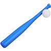 DAGLLGEW Mazza da baseball per bambini, mazza da baseball in plastica da 17 pollici e set di palline, giocattoli pratici e leggeri per esercizi per bambini per giochi di sport all'aria aperta in plastica