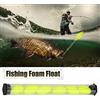Huairdum Bobber da Pesca a Mosca da 6 Pezzi, Indicatori di Attacco in Schiuma, Galleggianti per Attrezzatura da Pesca con Clip per Carichi Pesanti con Regolazione Rapida della profondità (Yellow)