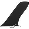 Hoement Pinna Paddle in Plastica Nera Resistente All'usura per Stand Up Paddle Board e Tavola da Surf, Miglioramento della Stabilità e Tracciamento con Meccanismo a Scatto