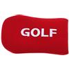 RNXRZANK Golf Putter Cover in Neoprene Comfort Ottimale Protezione per Testa Mallet Sleeve Facile da Attaccare E Togliere Adatto per Accessori Golf Club Regalo, Rosso