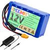 FREEDOH Batteria per Barca da Esca da 12 Volt, Pacco Batteria al Litio da 12 V 18 Ah, 22 Ah, 24 Ah, 30 Ah, Batteria di Ricambio con Caricabatterie
