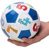 FTVOGUE Pallone da Calcio per Bambini Formato da Calcio da Allenamento in PU da 5,1 Pollici con Design a Tenuta d'aria Pressione Interna Stabile e Volo per Bambini Partita di Allenamento
