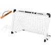 RNXRZANK Porta da Calcio per Bambini con Borsa per Il Trasporto E Picchetti, Bianco 120x80x80cm