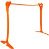 OFFIGAM Ostacoli Forte Durata e Plastico di Calcio Regolabili di Agilità Arancia Buona Elasticità per Allenamento Calcio e Festa Mondiale Outdoor