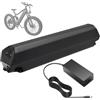 FREEDOH Batteria al Litio 48V per Tubo Obliquo, batterie di Ricambio 48V 10.4Ah 13Ah 15Ah 17.5Ah con Caricabatterie