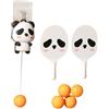 BEALIFE Set di Palline e Racchette da Pong per Bambini, Attrezzatura per Esercizi al Chiuso, Che Consente di Iniziare a Giocare a Pong, Appeso al Chiuso, per