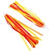 OFFIGAM Girandole Colorate per Bicicletta e Scooter Nastri Resistenti allo Sbiadimento e Legatura Comoda per Decorazione Facile e Divertente