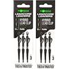 Korda Kable Leadcore Leadcore - Leadclip ibrida da 50 cm, ad affondamento rapido, per pesca alla carpa, struttura resistente con facile attacco, prestazioni ottimali di sartiame