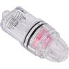 Gucagle Luce da Pesca a Goccia Profonda in plastica Trasparente alimentata a Batteria AA LED Luce Subacquea con Esca per Pesci per Pesca a traina d'altura Pesca sul Ghiaccio Pesca alla (Blu)