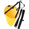 Vaguelly Set di Paracadute di Resistenza per Nuoto Cintura in Neoprene e Tessuto Pu, per Allenamento al Dorso e Stile a Gambe in Piscina e Aqua Jogging