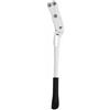 SunsoilGiant Cavalletto Bici Alluminio Stand Supporto Pratico Accessorio Ciclo Pedale Antiscivolo Struttura Leggera Pieghevole Adatto a Uso Casa Garage Controllo Rapido, Bianco
