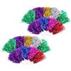 Toddmomy Pompon da Cheerleader in Plastica 18 Unitá Manico Liscio per Competizioni Sportive e College, Accessori Portatili per Animare L'atmosfera Colore Casuale