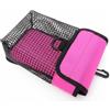 FytStycale Diving Smb Pouch Tasca Porta Attrezzatura Immersione Mesh Ultraresistente Trasporto Facile Materiali Robusti Adatta a Immersioni Tecniche Subacquee Marini, Rosa Fluorescente, Foro Grande