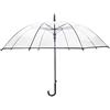 Generic XYNSNDB Ombrello Ombrelli Ombrello Ombrello a Bastone Ombrello Extra Large ventilato Ombrello Lungo Trasparente Ombrelli Ombrello Forte