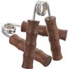 POPETPOP Pinza Marrone Colore Casuale 1 Paio Allenamento Mani in Legno per Recupero Forza e Resistenza, Rafforzatore Avambraccio per Bodybuilder e Allenamento Ovunque